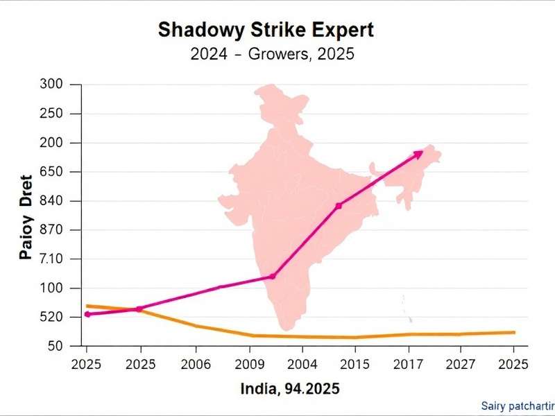 Shadowy Strike Expert download trend graph showing growth across different Indian states from 2023 to 2025