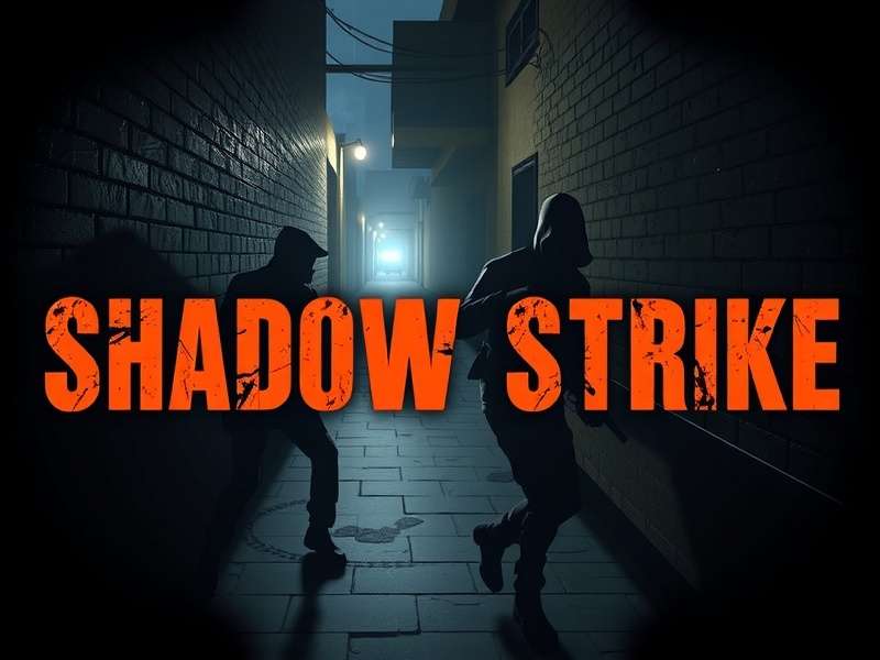 Shadowy Strike Expert game banner showing Indian stealth operatives in a dark alleyway
